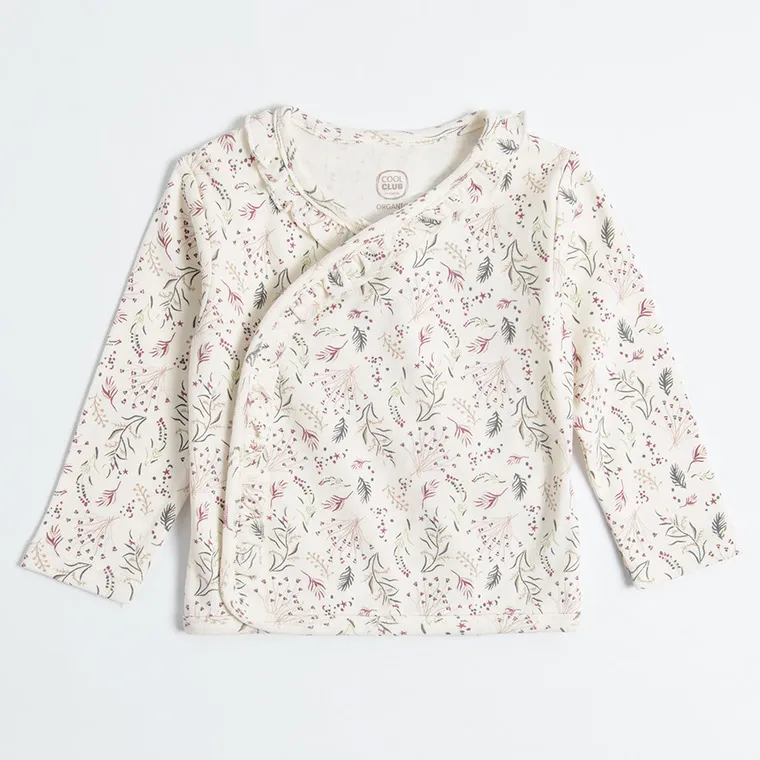 Girl's Jacket Organic Cotton Pink Ecru Set 2 Pack CC CNG2500337 00 - Image 4
