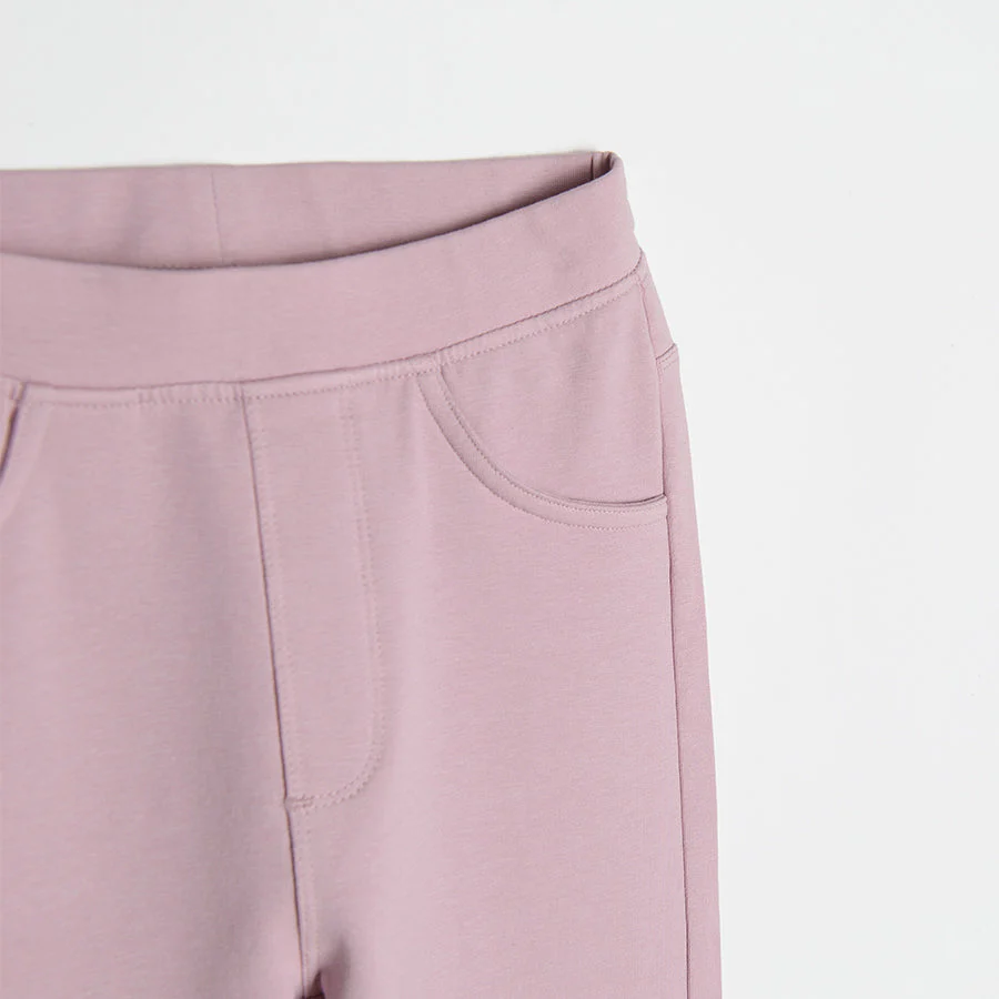 Girls Jeggings Light Pink - Image 2