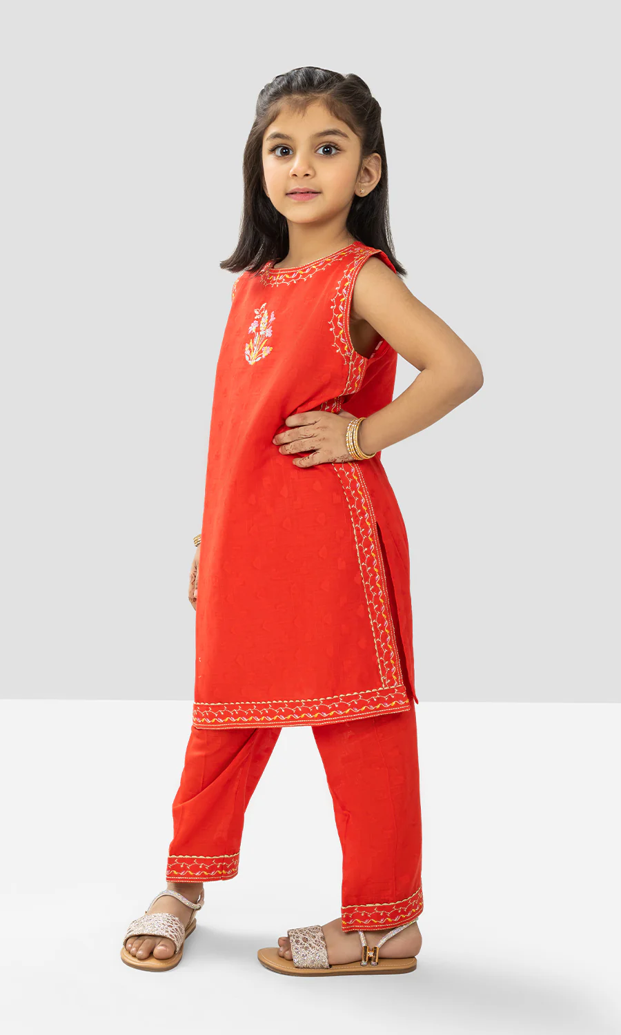 Girls Kameez Shalwar - 0303116 - Image 2
