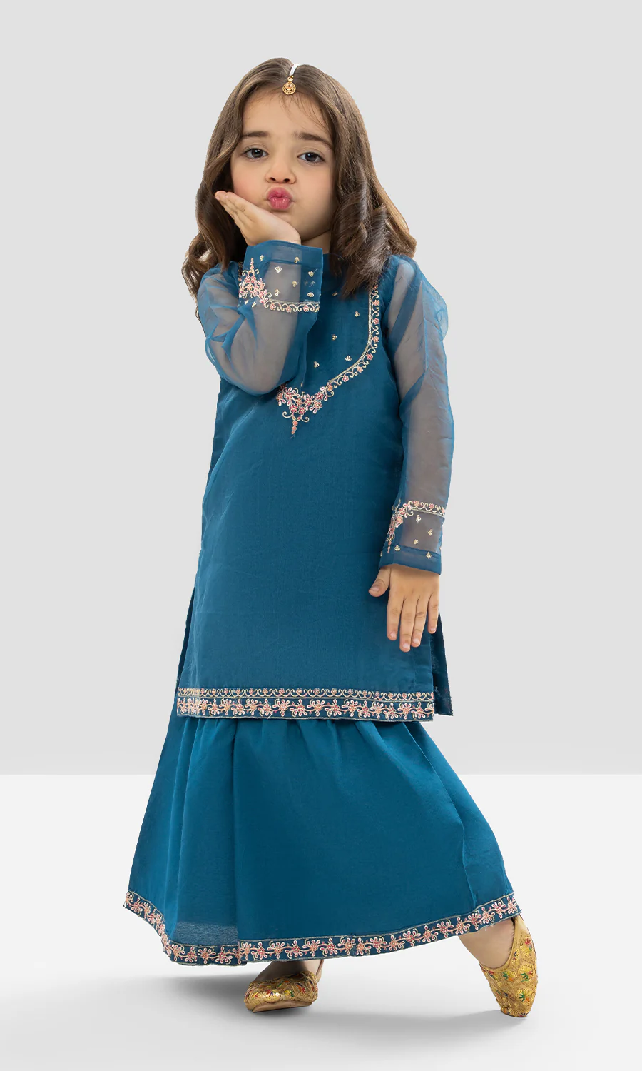 Girls Kameez Shalwar - 0303585 - Image 2