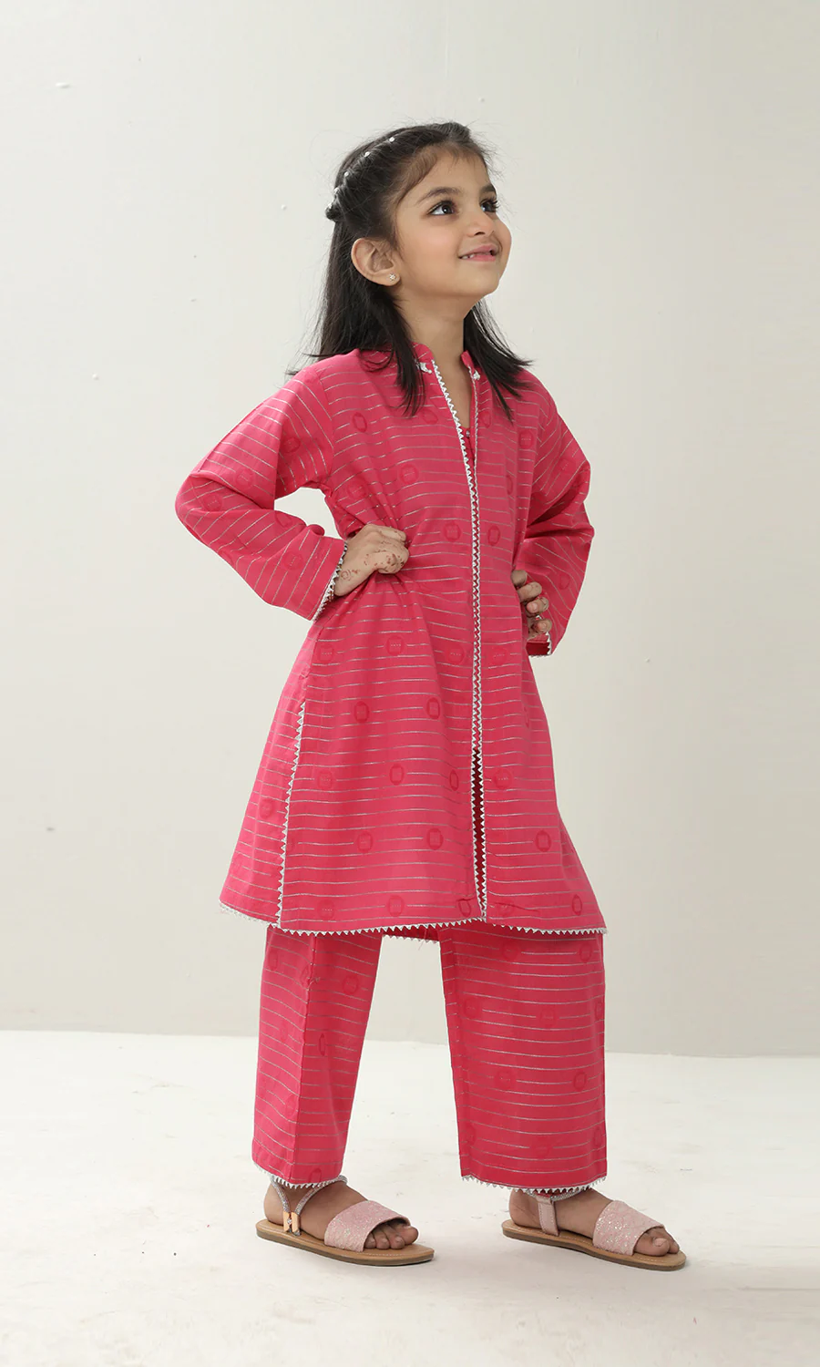 Girls Kameez Shalwar - 0303257 - Image 4