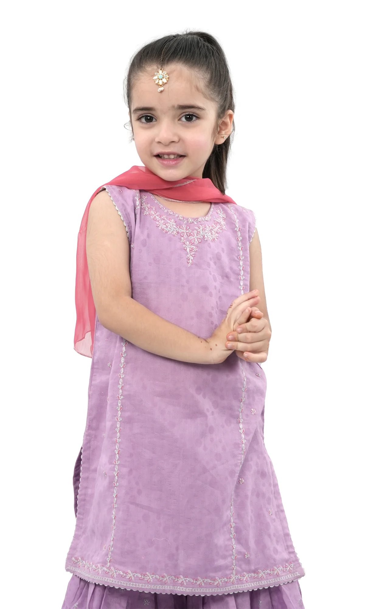 Girls Kurti Gharara - 0319627 - Image 3