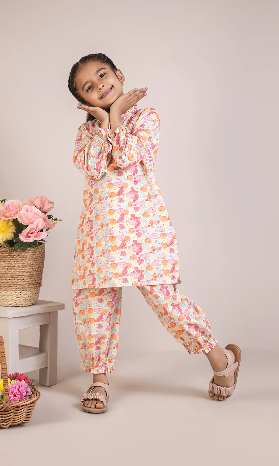 Girls Kurti Pajama - 0289242
