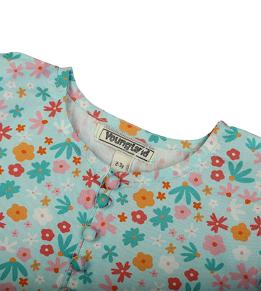 Girls Kurti Pajama - 0289248 - Image 3