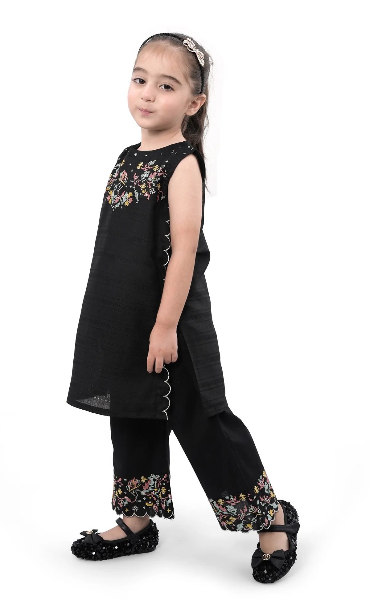 Girls Kurti Pajama - 0321112 - Image 2