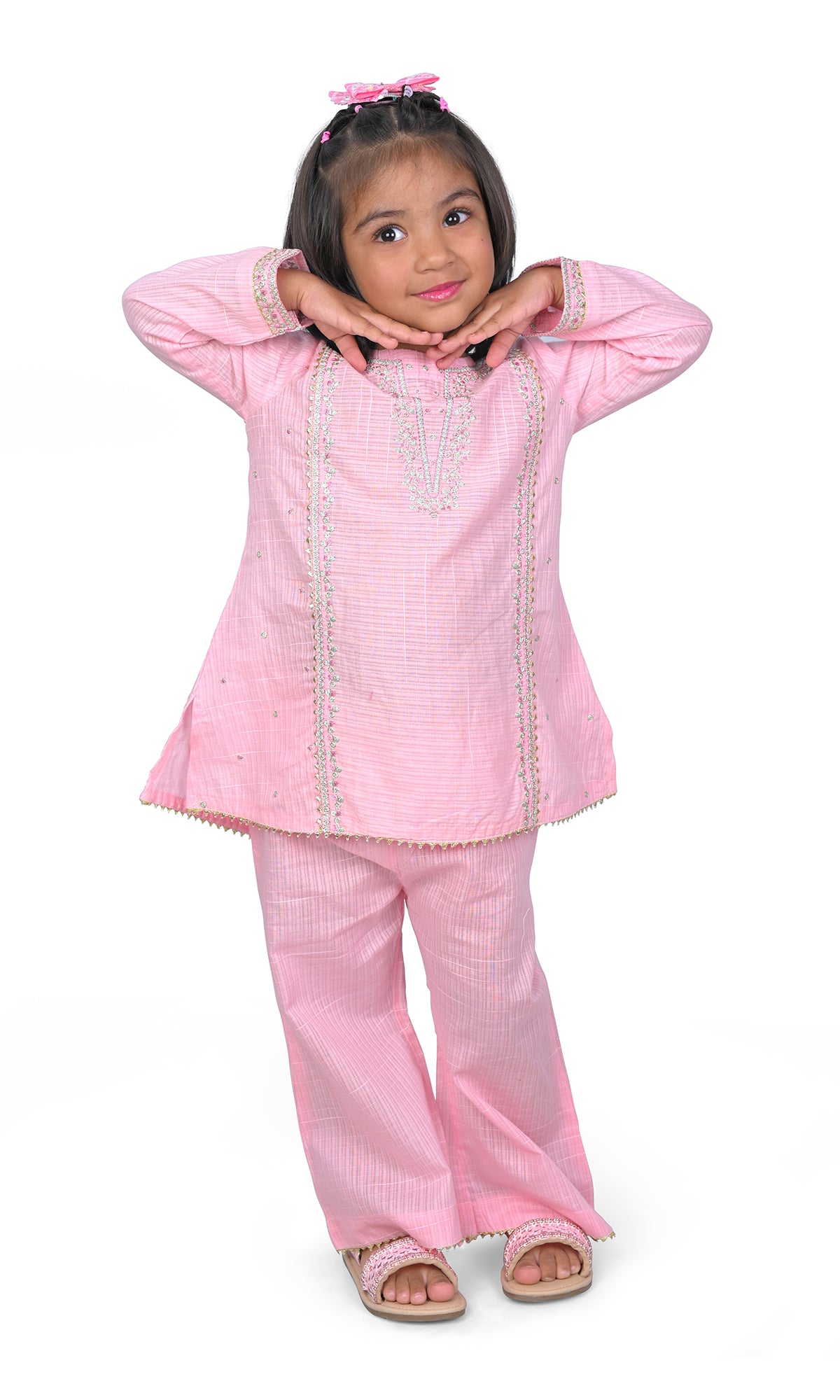 Girls Kurti Pajama - 0322425