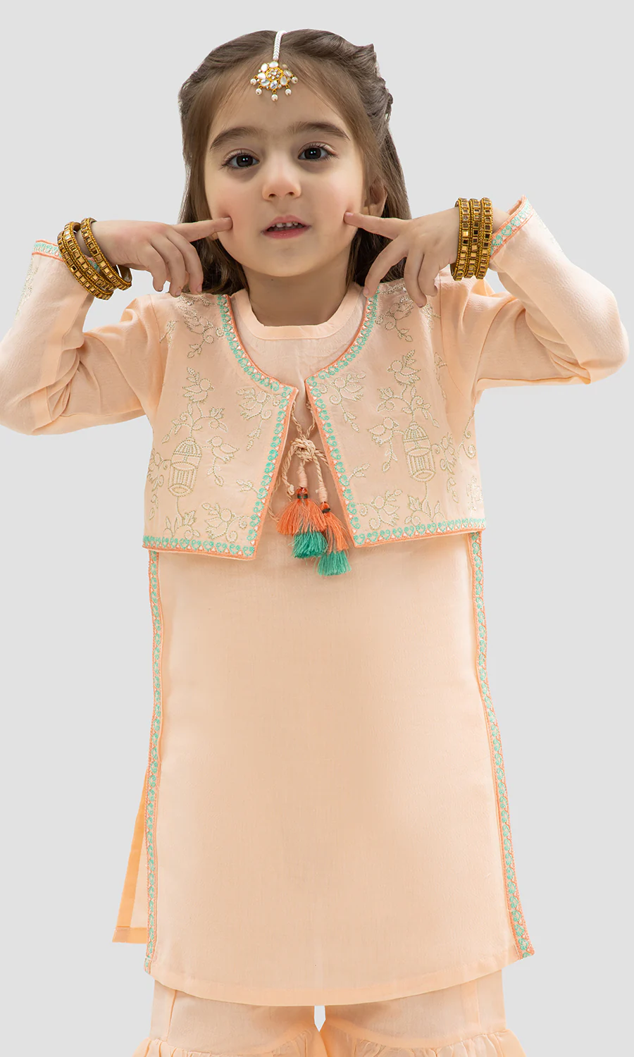 Girls Kurti Shalwar - 0291865 - Image 2