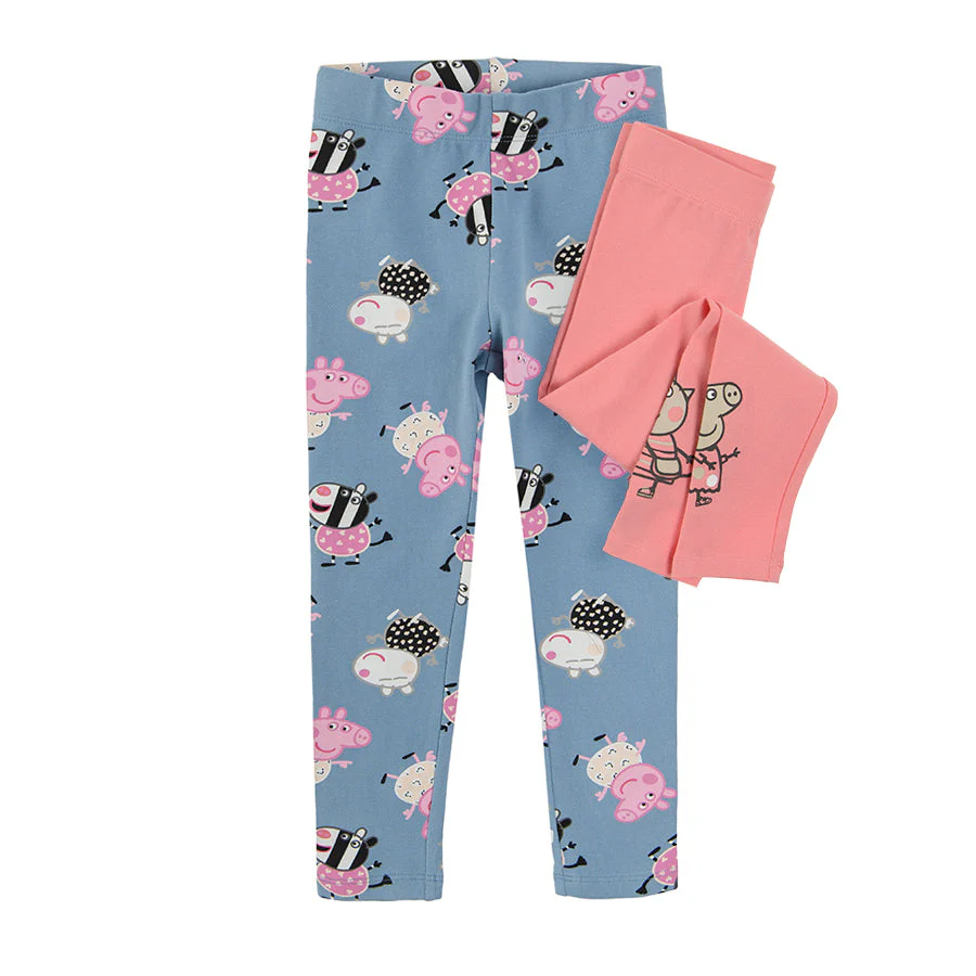 Girl's Leggings Pink Grey CC LCG2410074 00