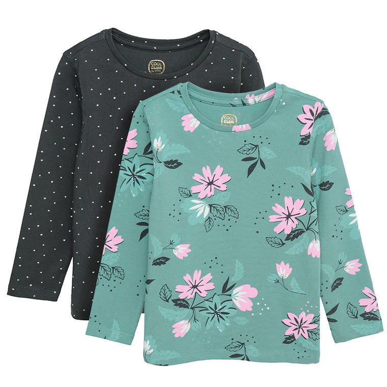 Girl's Long Sleeved Blouse Mix Set 2 Pcs CC CCG2511143 00