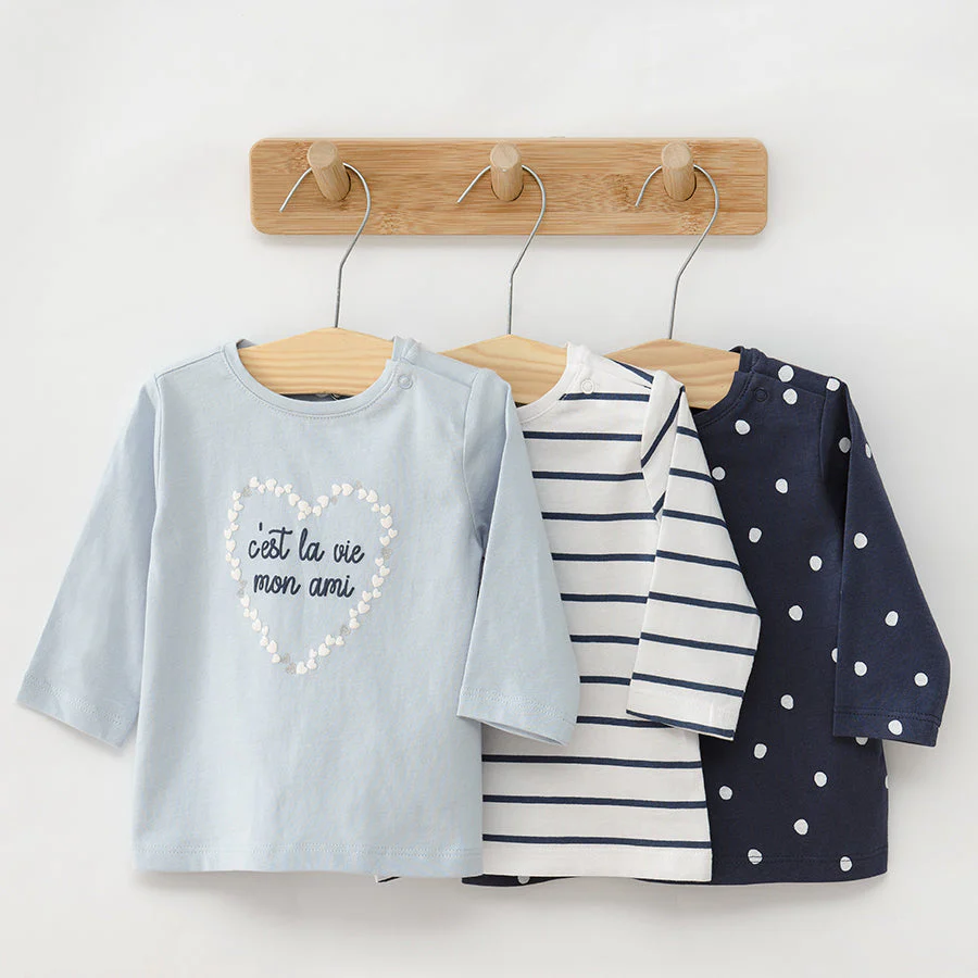 Girl's Long-sleeved Blouse Mix Set 3 Pcs CC CCG2500852 00