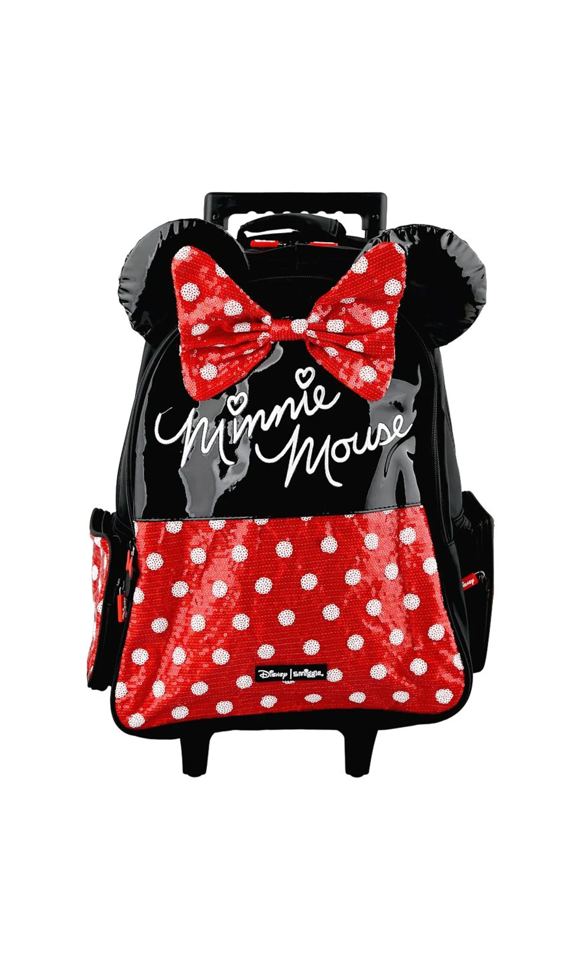 Girls Trolley School Bag 18 L Grade 5-8 Minnie Mouse Polka Dot