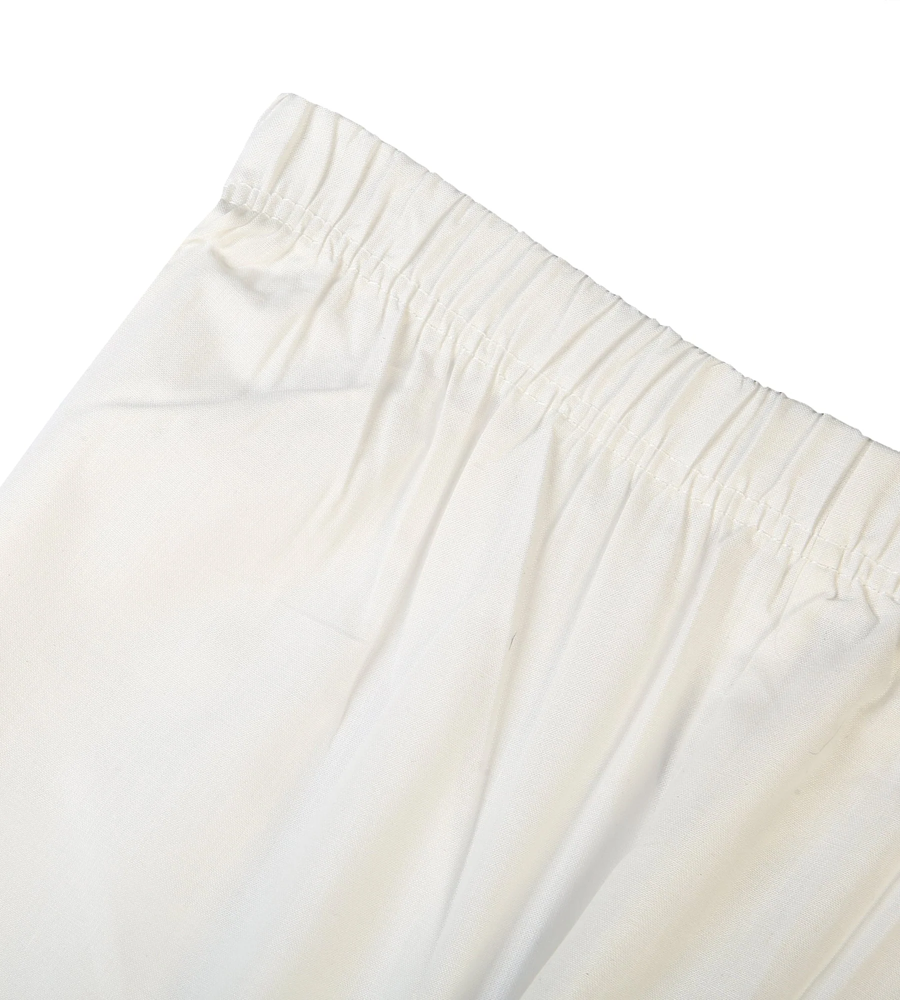 Girls Plain Trouser - White - Image 2