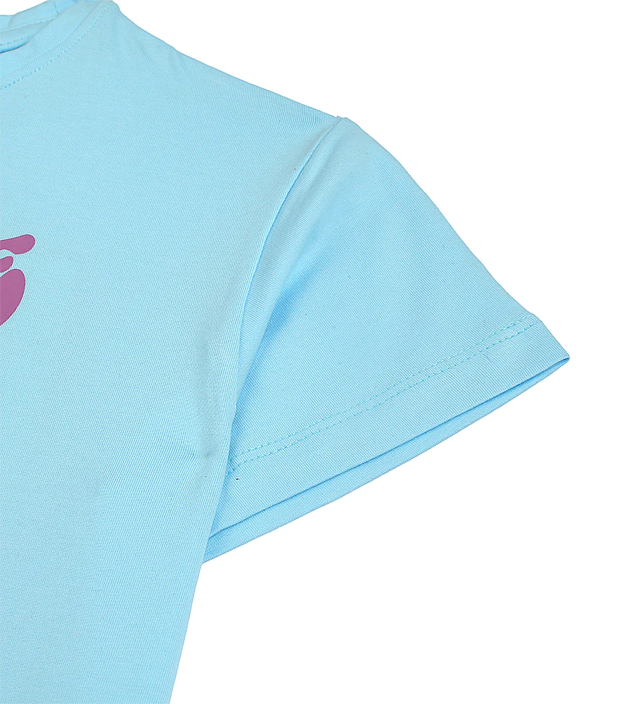 Girls Printed T-Shirt - Blue - Image 3