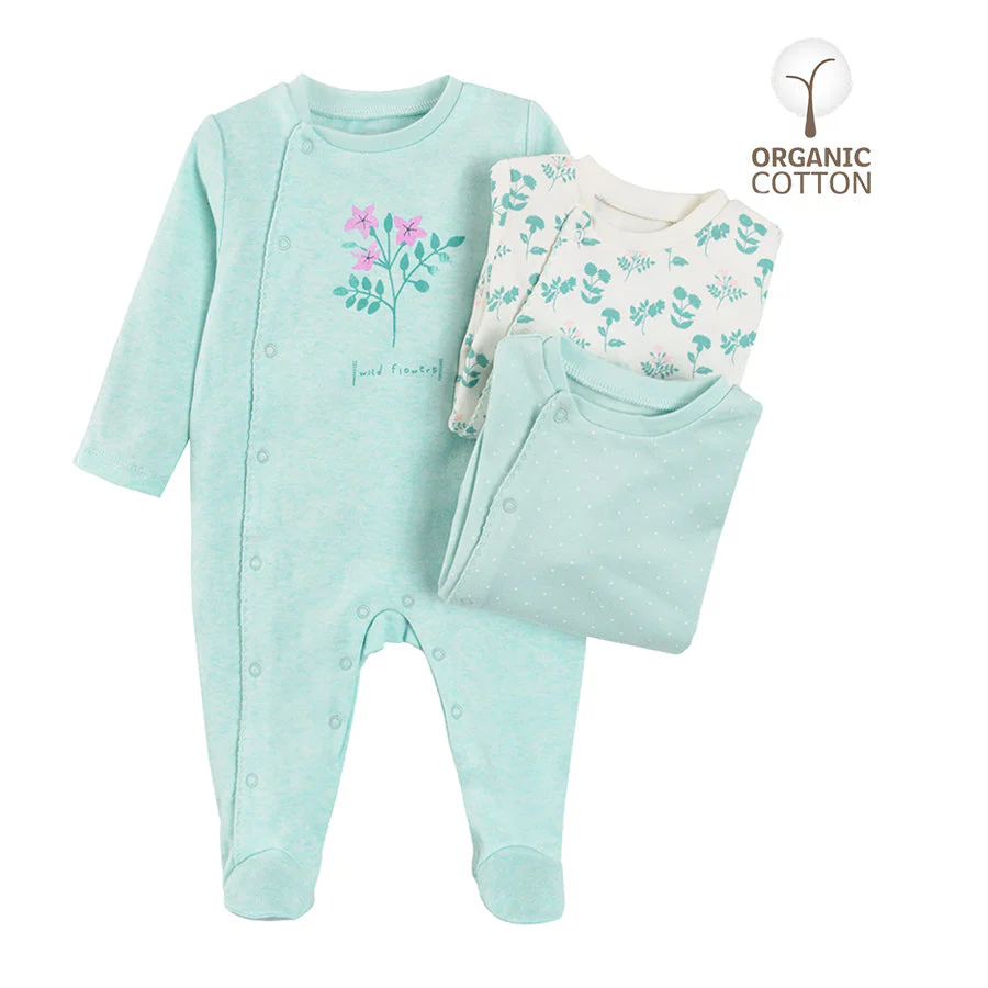 Girls Romper Pack of 3 CC CUG2201274