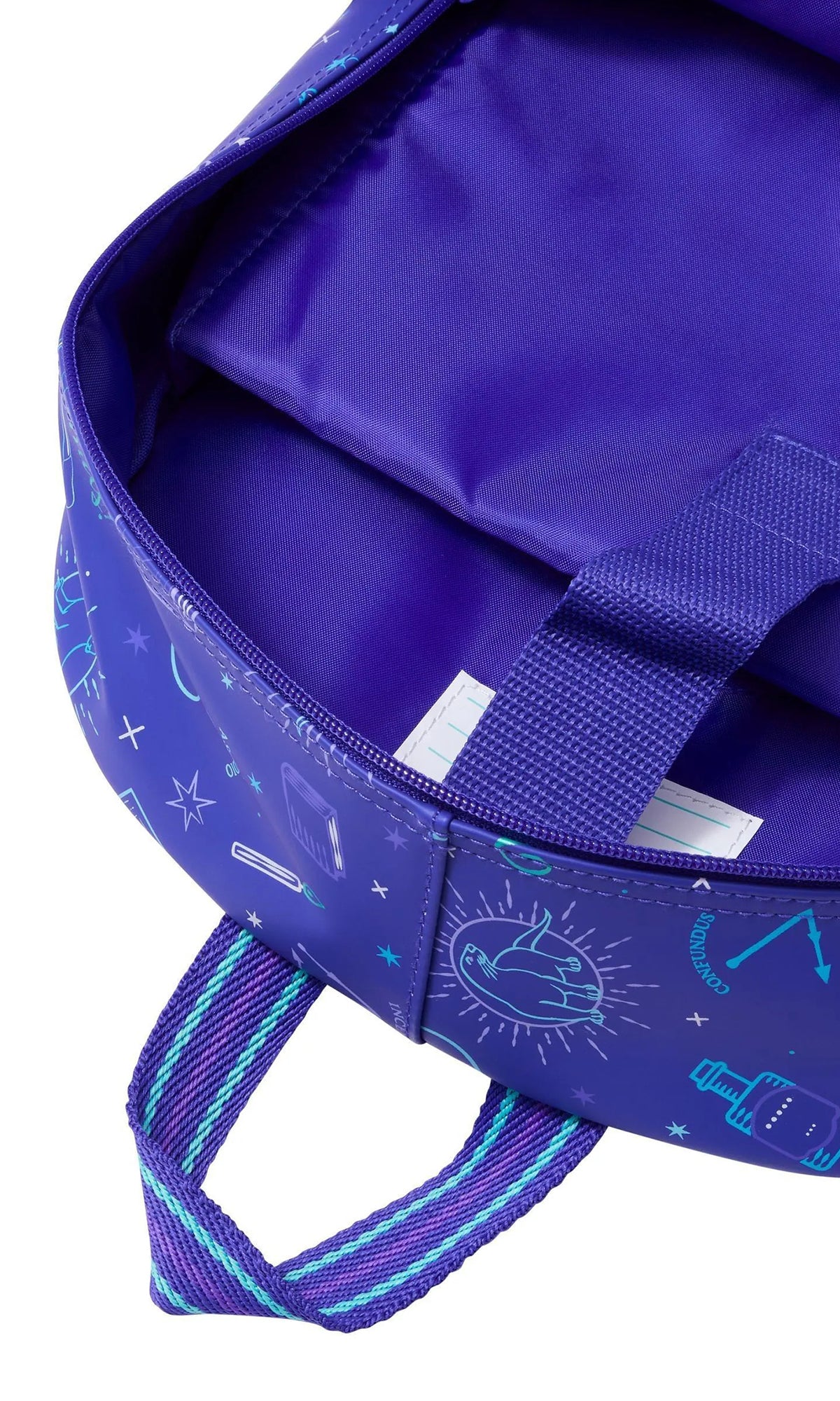 School Bag Purple Harry Potter Holographic Glitter - Image 2