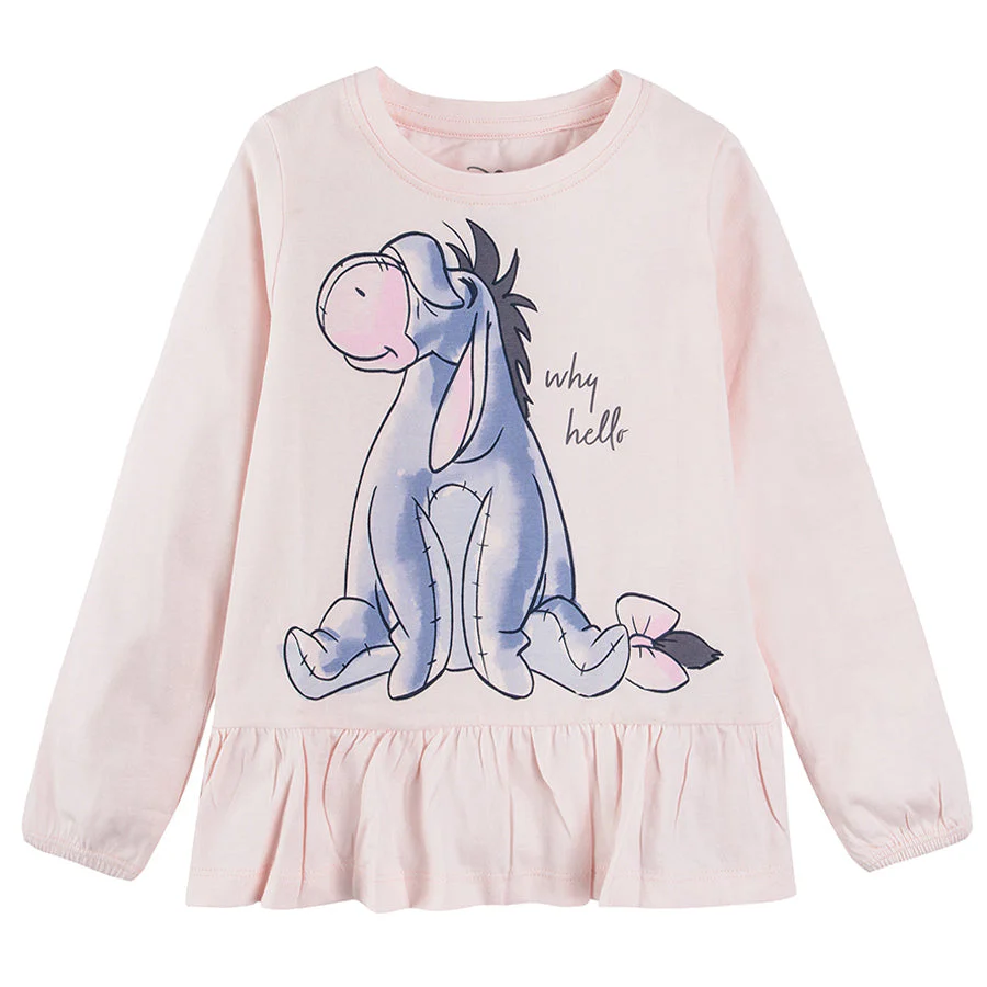 Girl's Set Blouse With Long Sleeves Leggings Mix CC LUG2410002 - Image 2