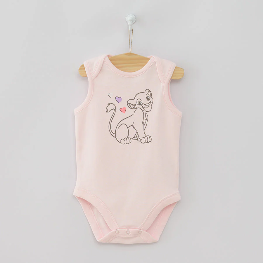 Girl's Set Bodysuit With Sleeves Less Mix Set 5 CC LUG2402146 - Image 2