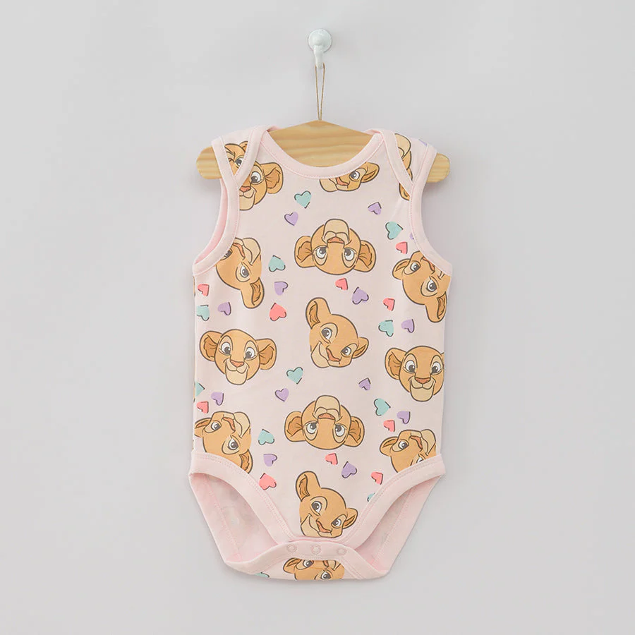 Girl's Set Bodysuit With Sleeves Less Mix Set 5 CC LUG2402146 - Image 3