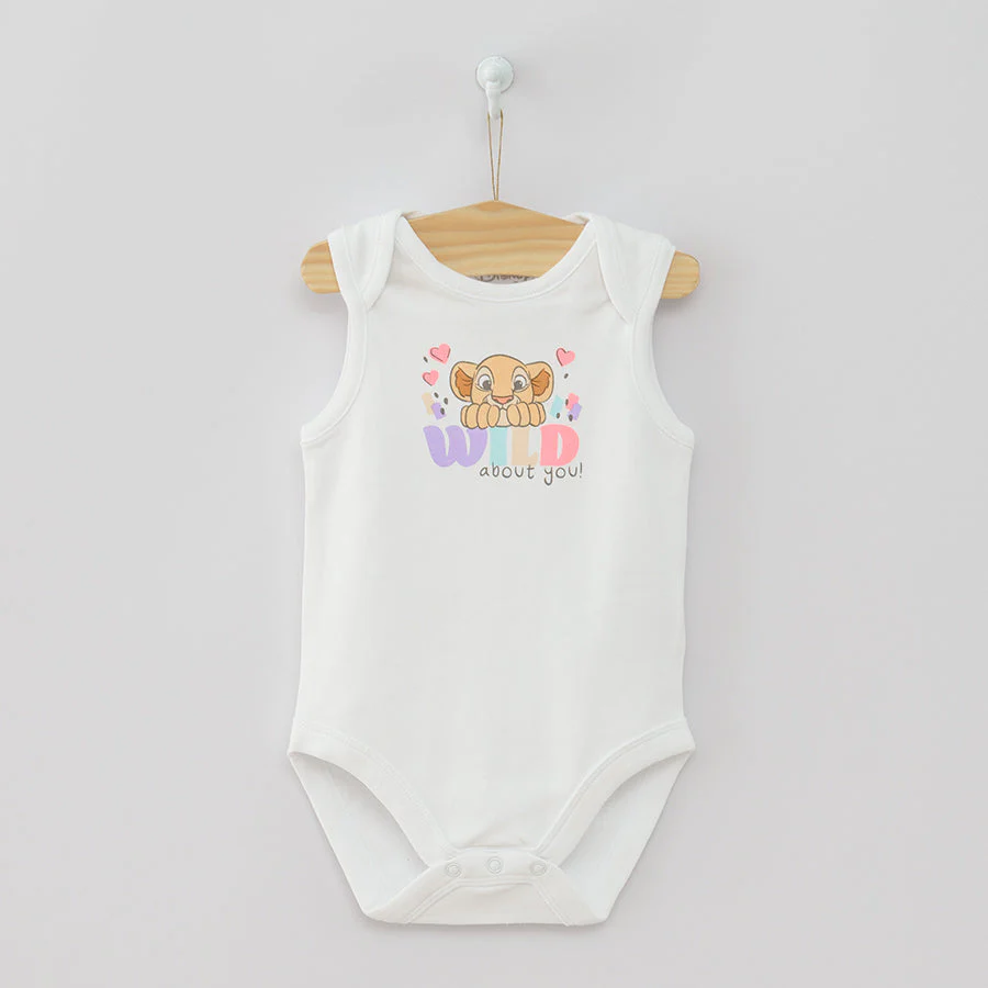 Girl's Set Bodysuit With Sleeves Less Mix Set 5 CC LUG2402146 - Image 4