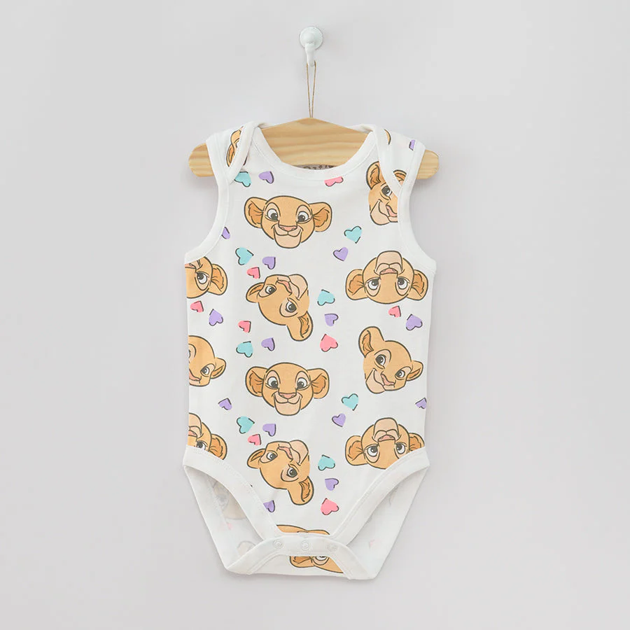 Girl's Set Bodysuit With Sleeves Less Mix Set 5 CC LUG2402146 - Image 6