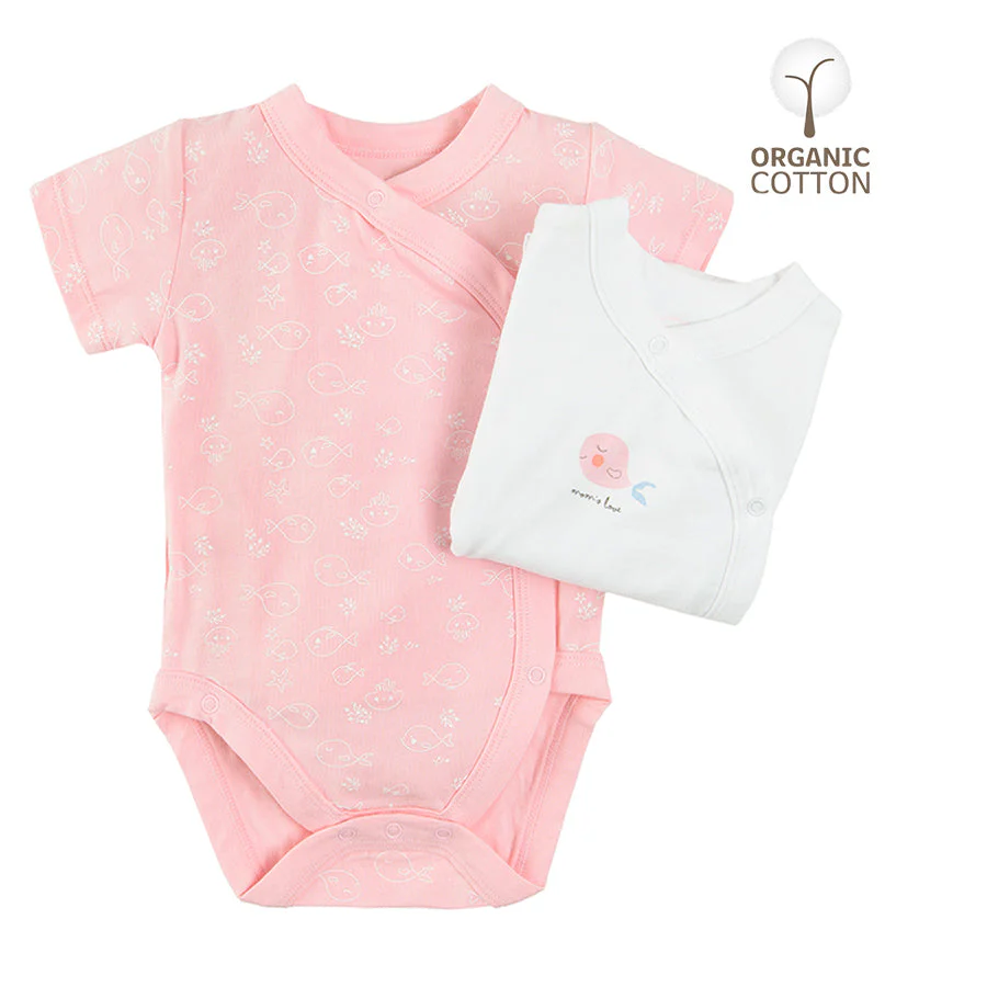 Girl's Short Sleeve Bodysuit CC CNG2402063