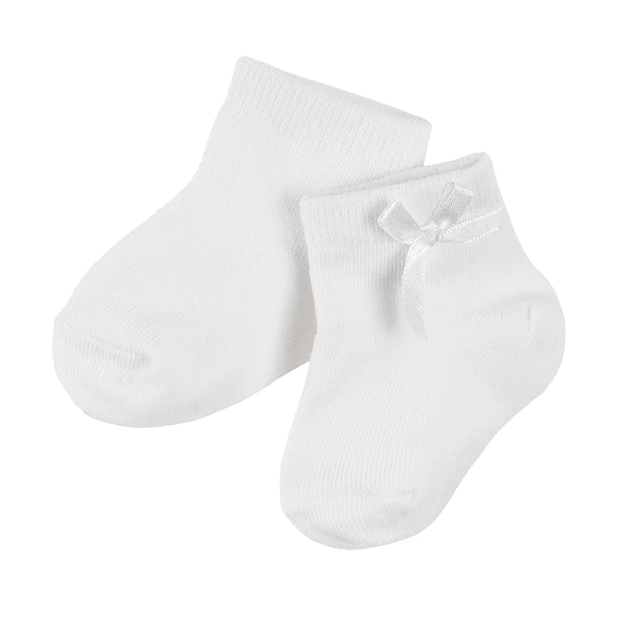 Girls Short sleeve polka dot dress headband and socks - CC CCG2402184 - Image 7