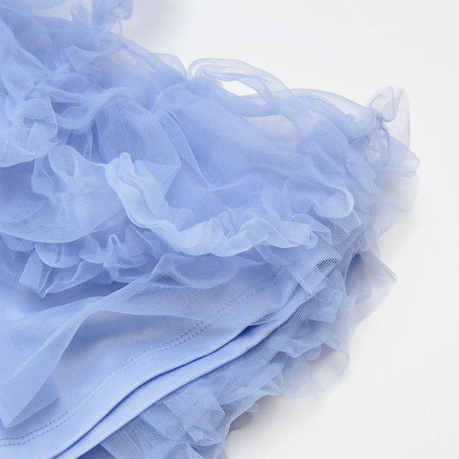 Girl's Skirt Sky Blue CC CCG2410751 - Image 2