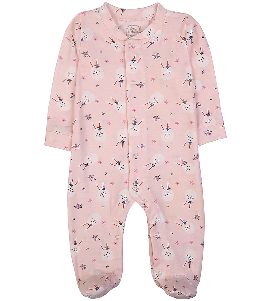 Girls Sleep Suit Pack Of 2 - 0290054 - Image 2