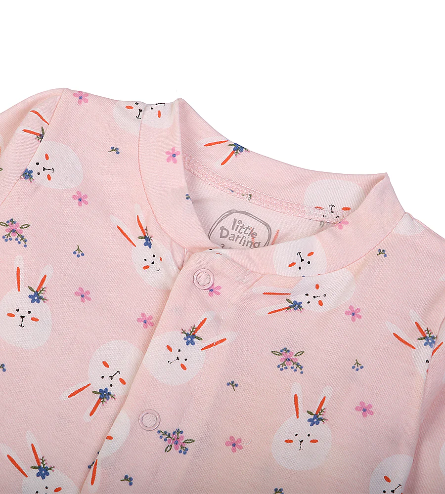 Girls Sleep Suit Pack Of 2 - 0290054 - Image 3