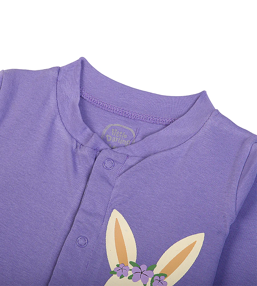 Girls Sleep Suit Pack Of 2 - 0290054 - Image 6