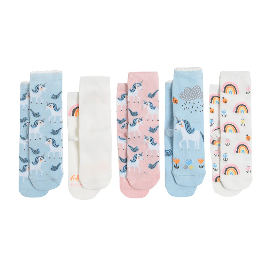 Girl's Socks Mix Set 5 Pcs CC CHG2410084 00