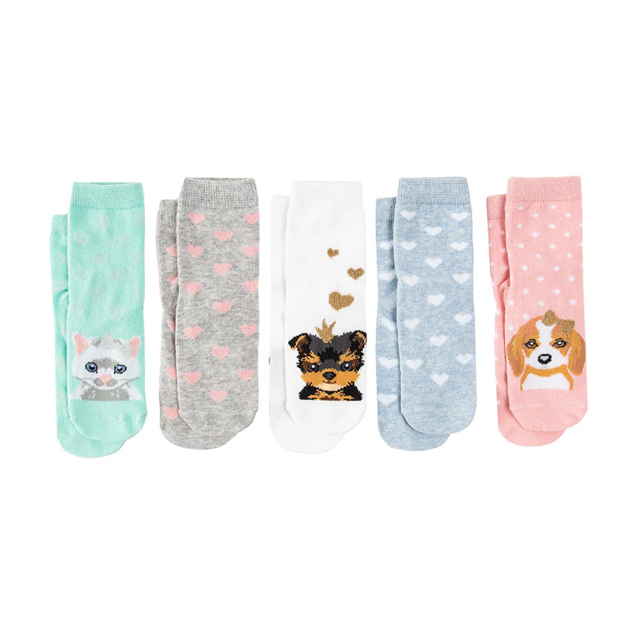 Girl's Socks Mix Set 5 Pcs CC CHG2411564 00