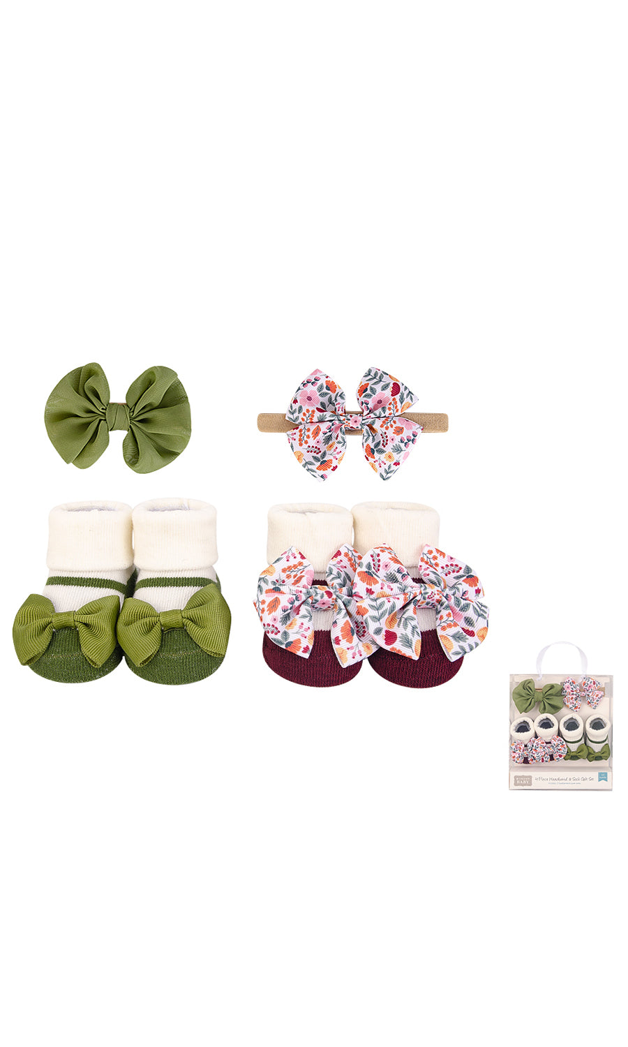 Socks Pack Of 2 & HeadBand Set - 0303107