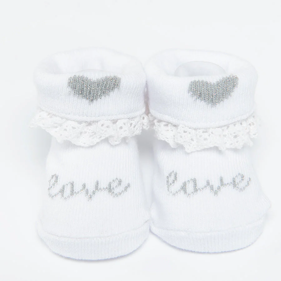 Girl's Socks White CC CHG2501265