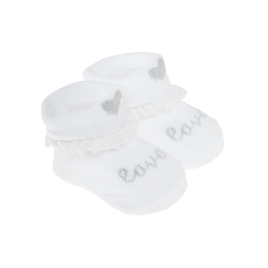 Girl's Socks White CC CHG2501265 - Image 3