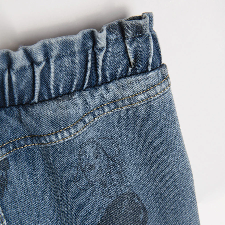 Girl's Sweat Pants Denim Skye Paw Patrol CC LCG2410799 - Image 4