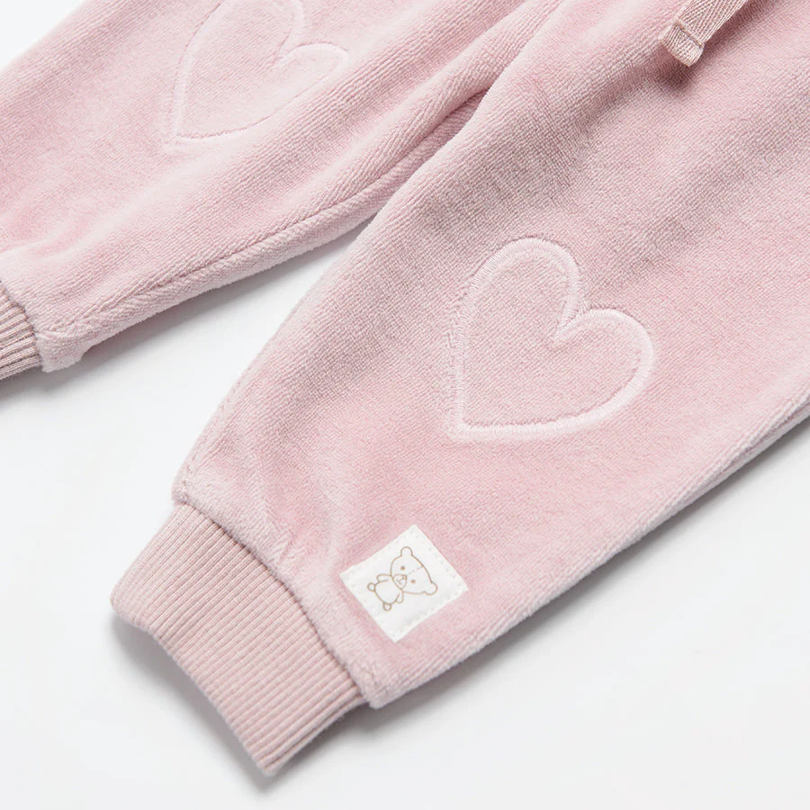 Girl's sweatpants velor pink CC CCG2501609 - Image 4