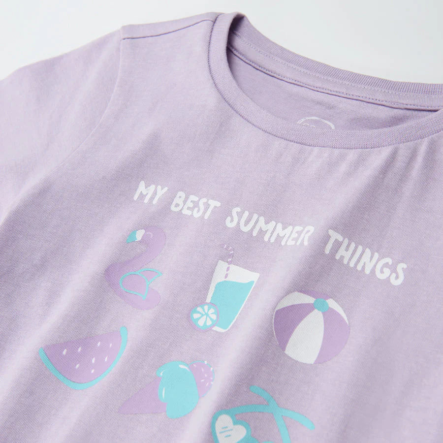 Girl's T-Shirt Organic Cotton CC CCG2413512 - Image 2