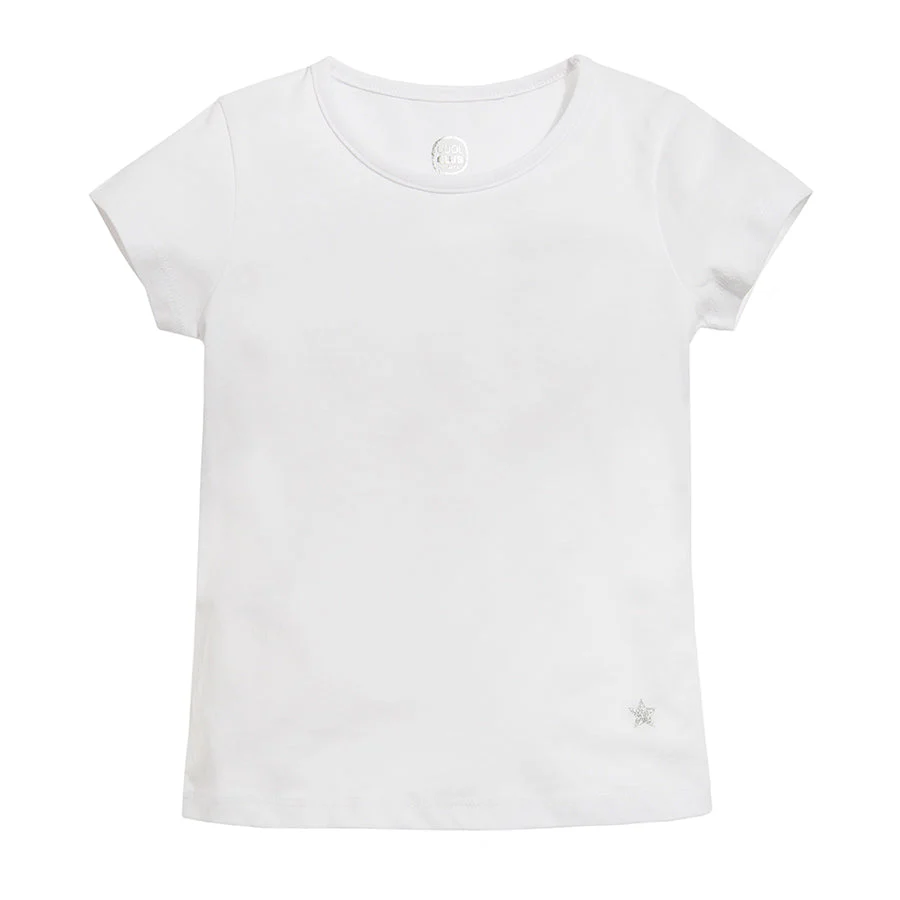 Girls T-Shirt Pack Of 2 - White - Image 2