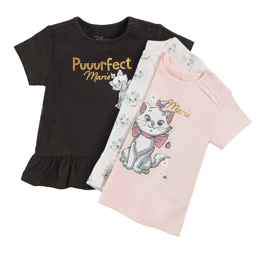 Girls T-Shirt Pack Of 3 - CC LCG2401539