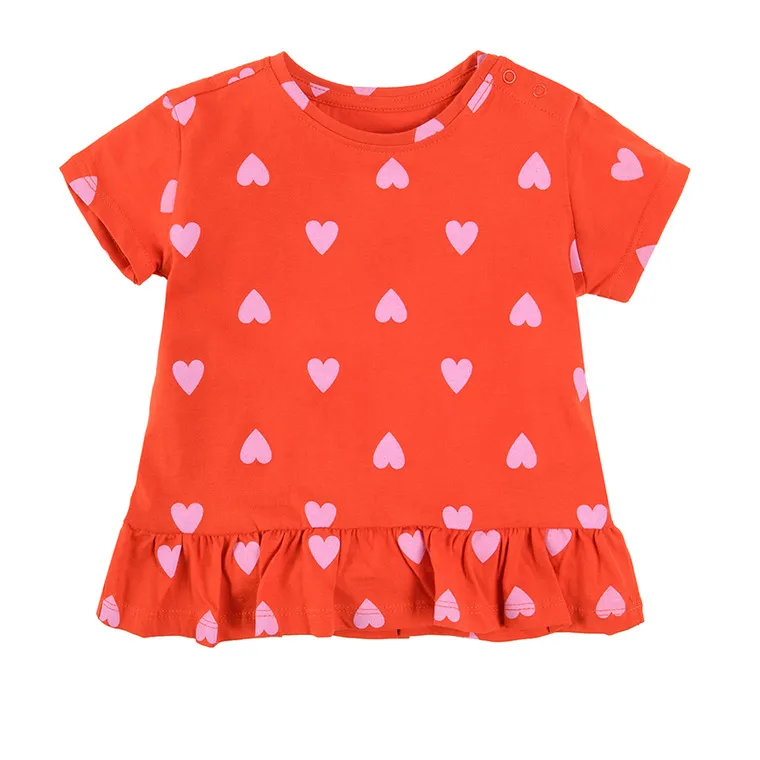 Girl's T-Shirt With Short Sleeves, Mix, Set, 3 Pcs. CC CCG2402387 - Image 2