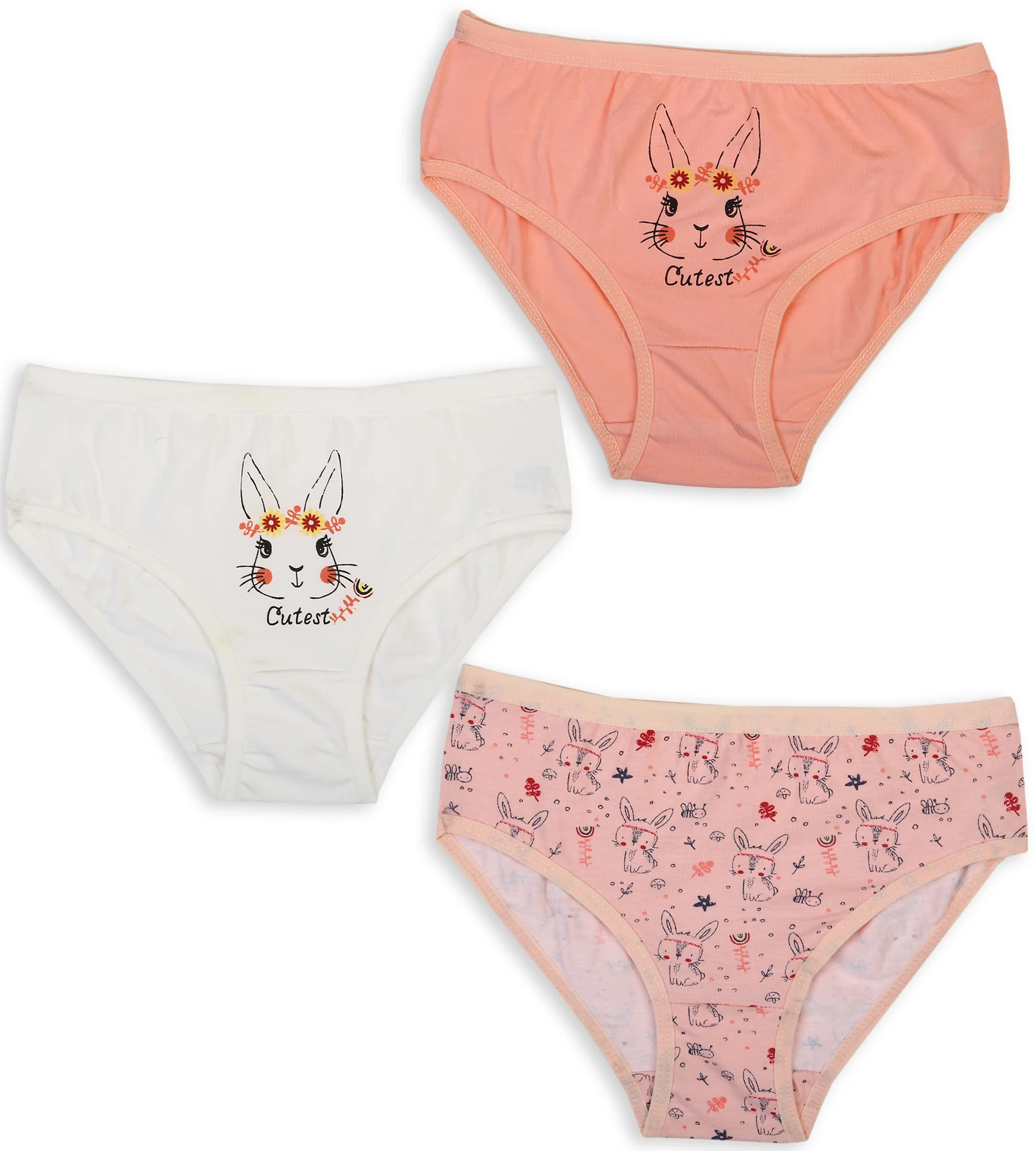 Girls Underwear Pack Of 3 - 0246804