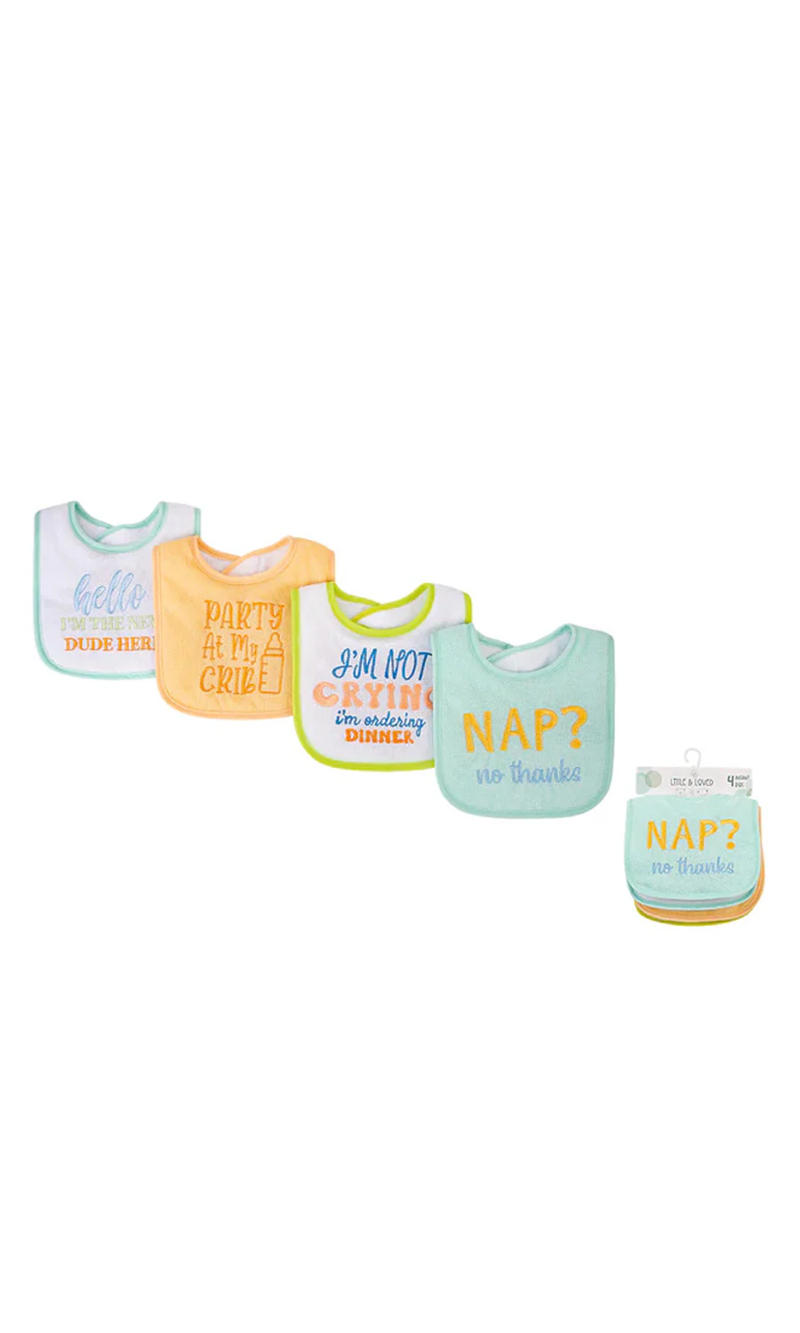 Infant Bibs Pack Of 4 - 0294942