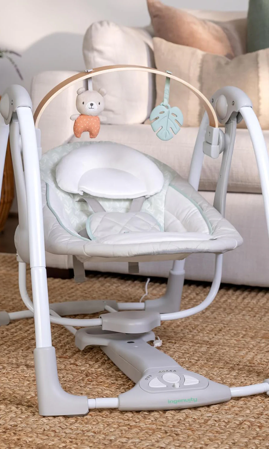 Ingenuity Cozy Spot Swing 'n Go Portable Swing - Image 3