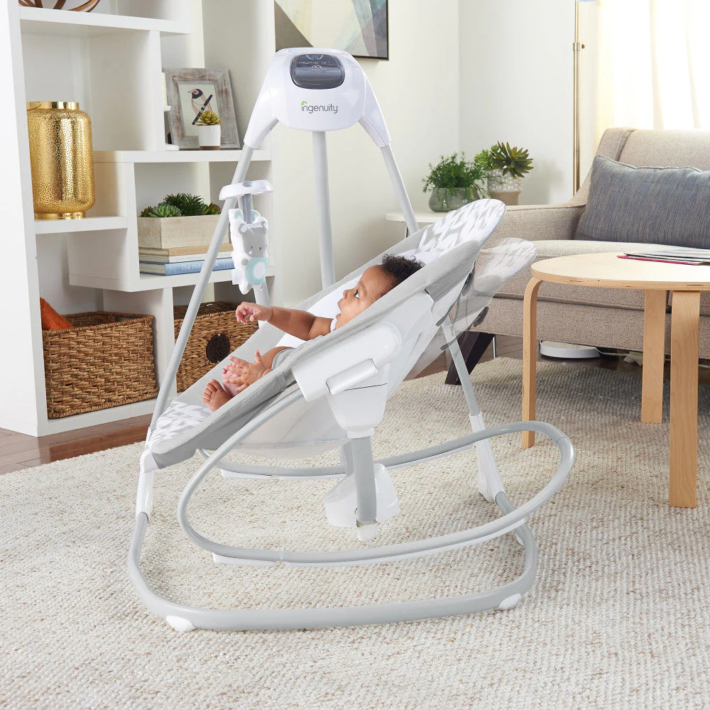 SimpleComfort™ Compact Soothing Swing & Rocker™ - Raylan™ - Image 6