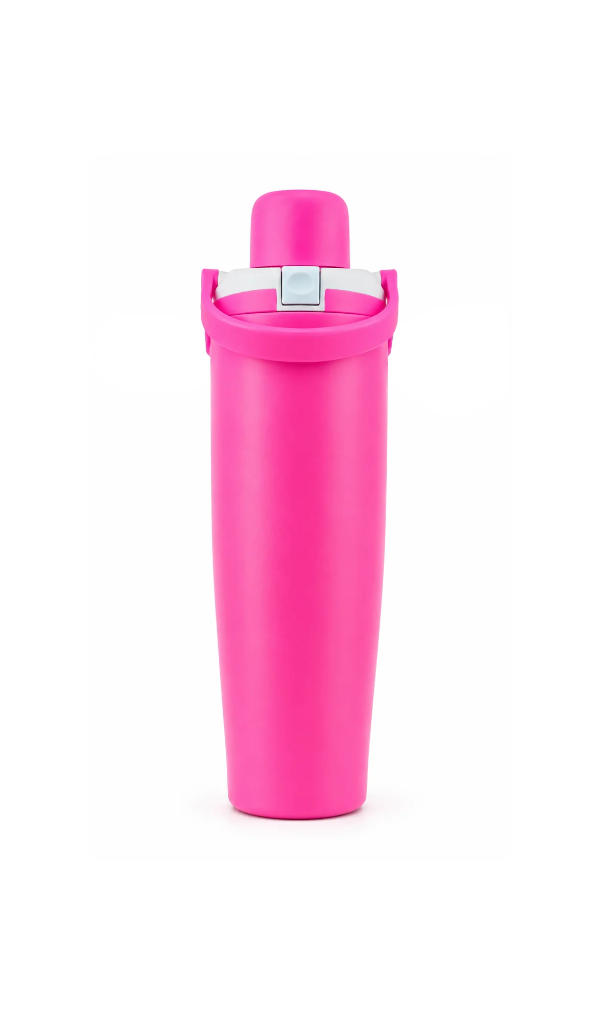 Insulated Water Bottle Hot Pink Slim Flip Lid