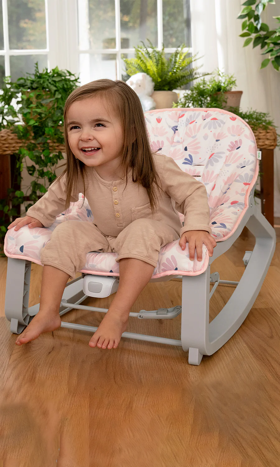 Keep Cozy 3-in-1 Grow with Me Bounce & Rock Seat - Burst - Image 6