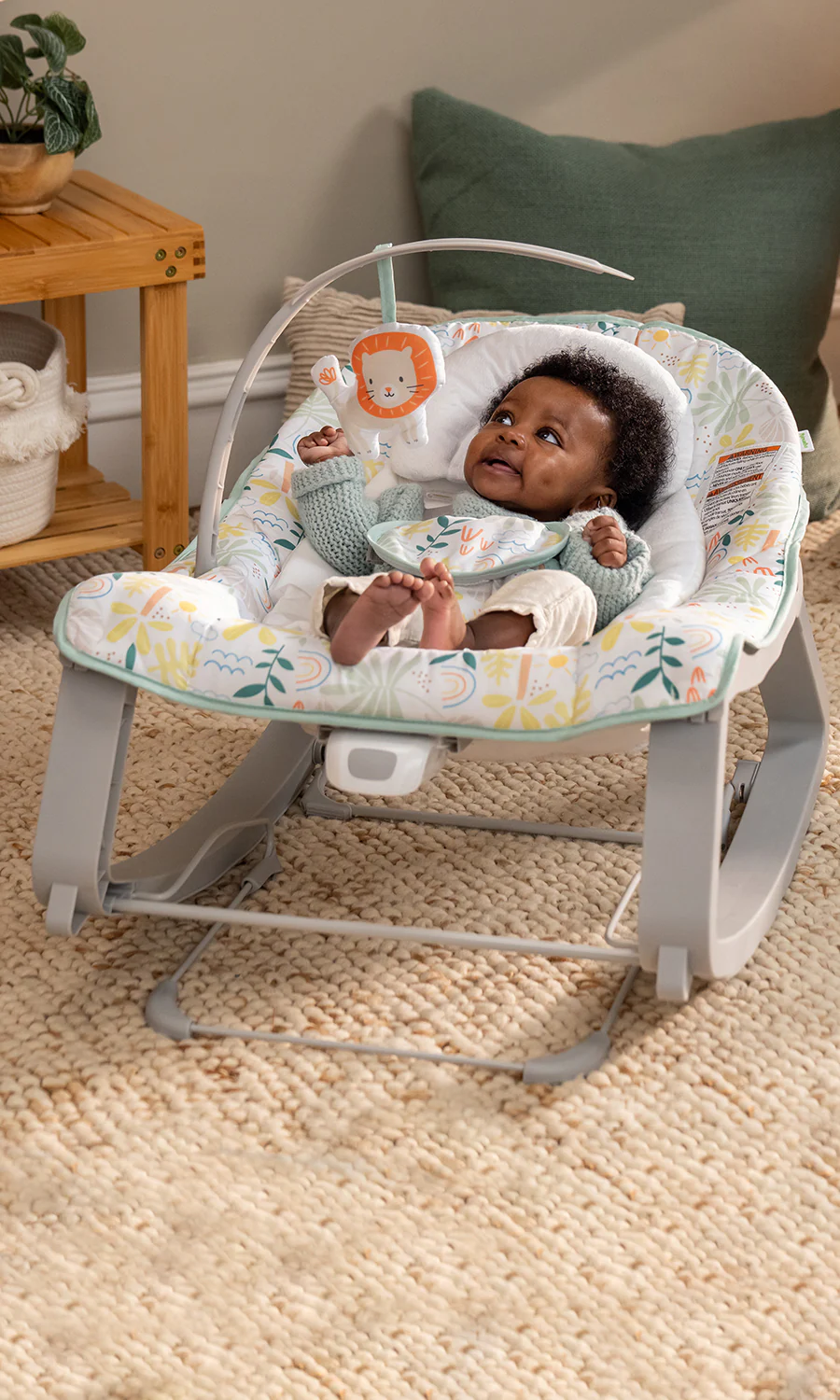 Keep Cozy 3-in-1 Grow with Me Bounce & Rock Seat - Madi - Image 2