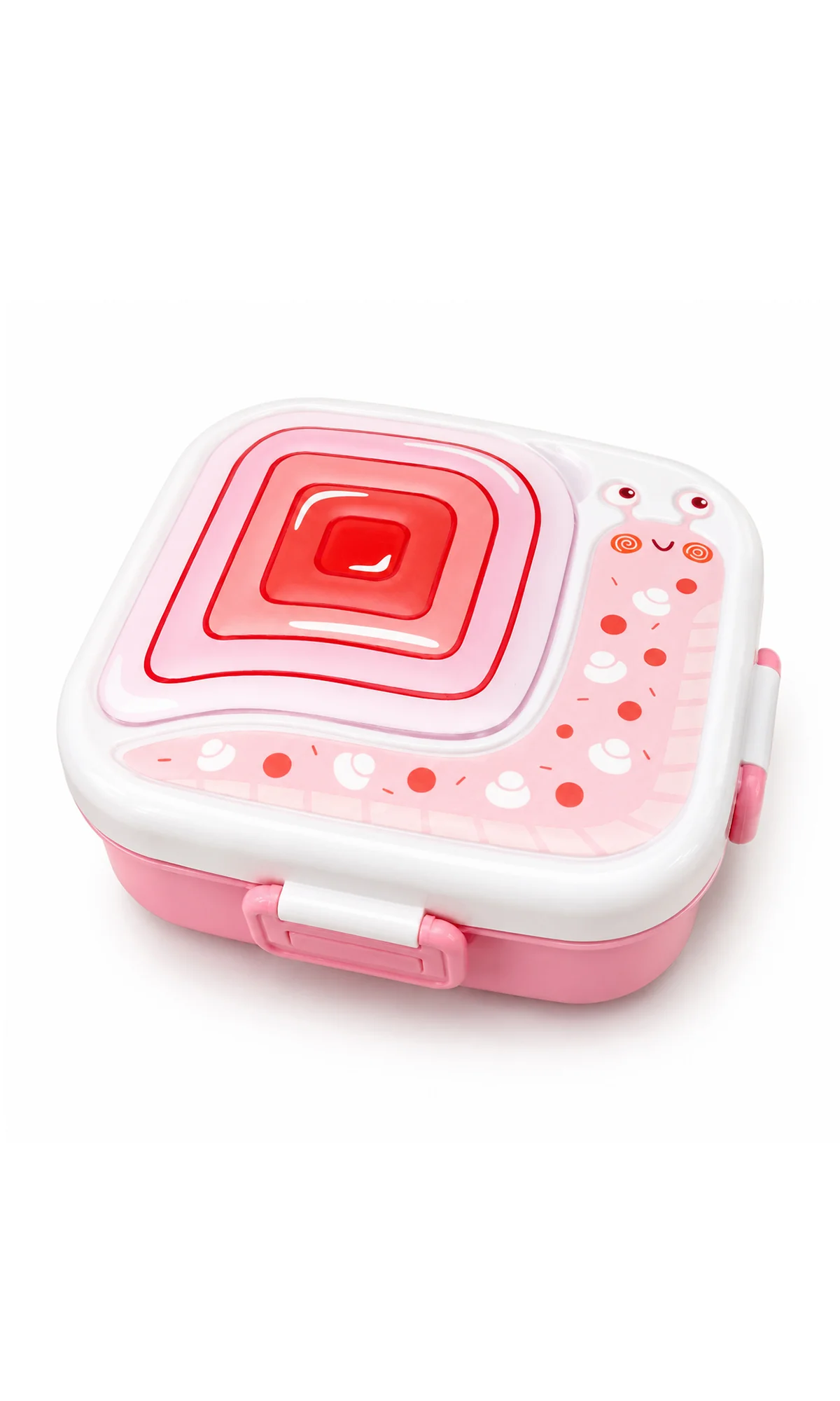School Lunch Box Cute Snail Print