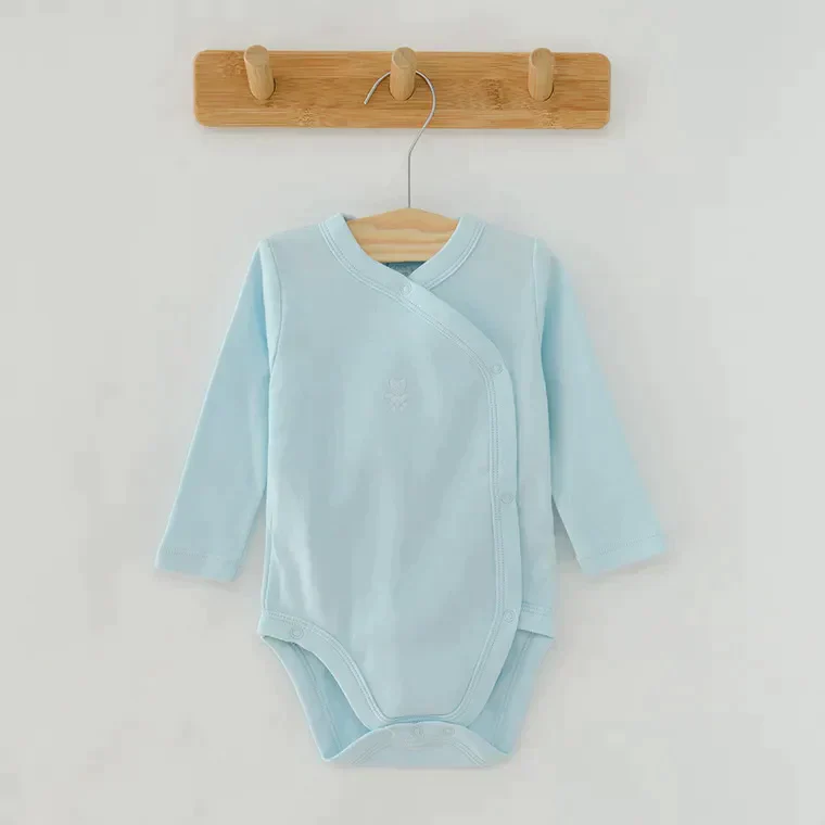 Long Sleeve Baby Bodysuit, Organic Cotton, Mix, Set, 2 Pcs. CC CUB2301913 - Image 4